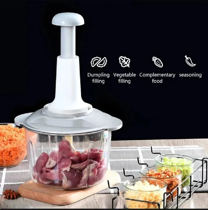 Hand Operated Chopper for Meat Vegetables Machine
