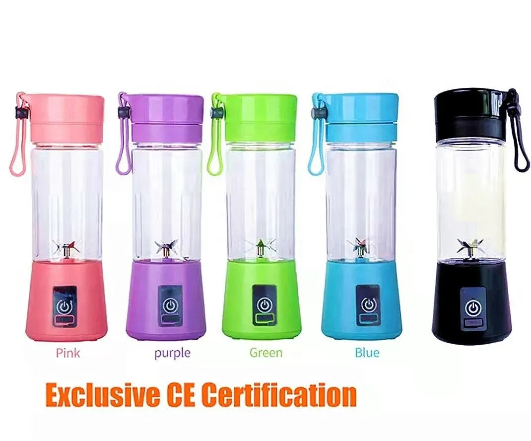 Juicer Blender 6 Blades USB Portable 380ml