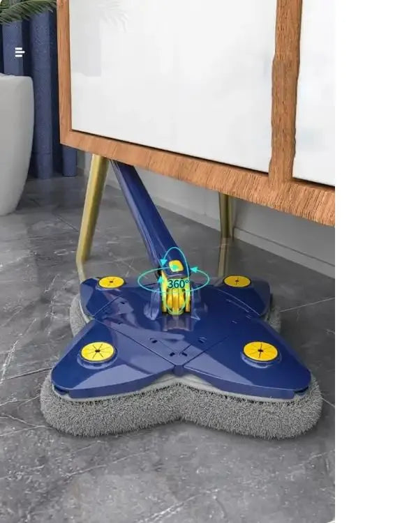 Twist Clover Mop Hand Household Cleaning Bathroom